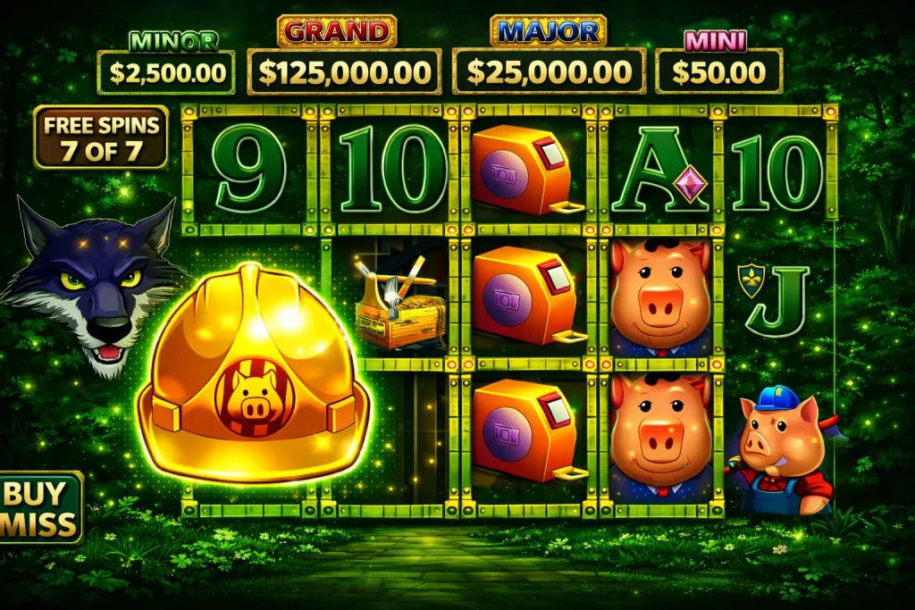 Bonuses in Huff and Puff